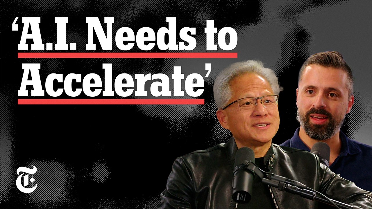 Jensen Huang no Ezra Klein Show: o alarmismo sobre IA foi longe demais